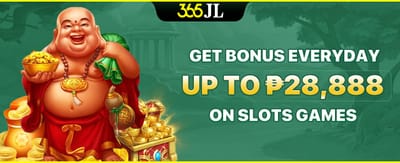 Get bonus everyday up to ₱28,888 on slot games at JLJL88